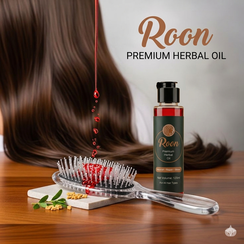 Roon Premium Herbal Hair Oil (120ml)