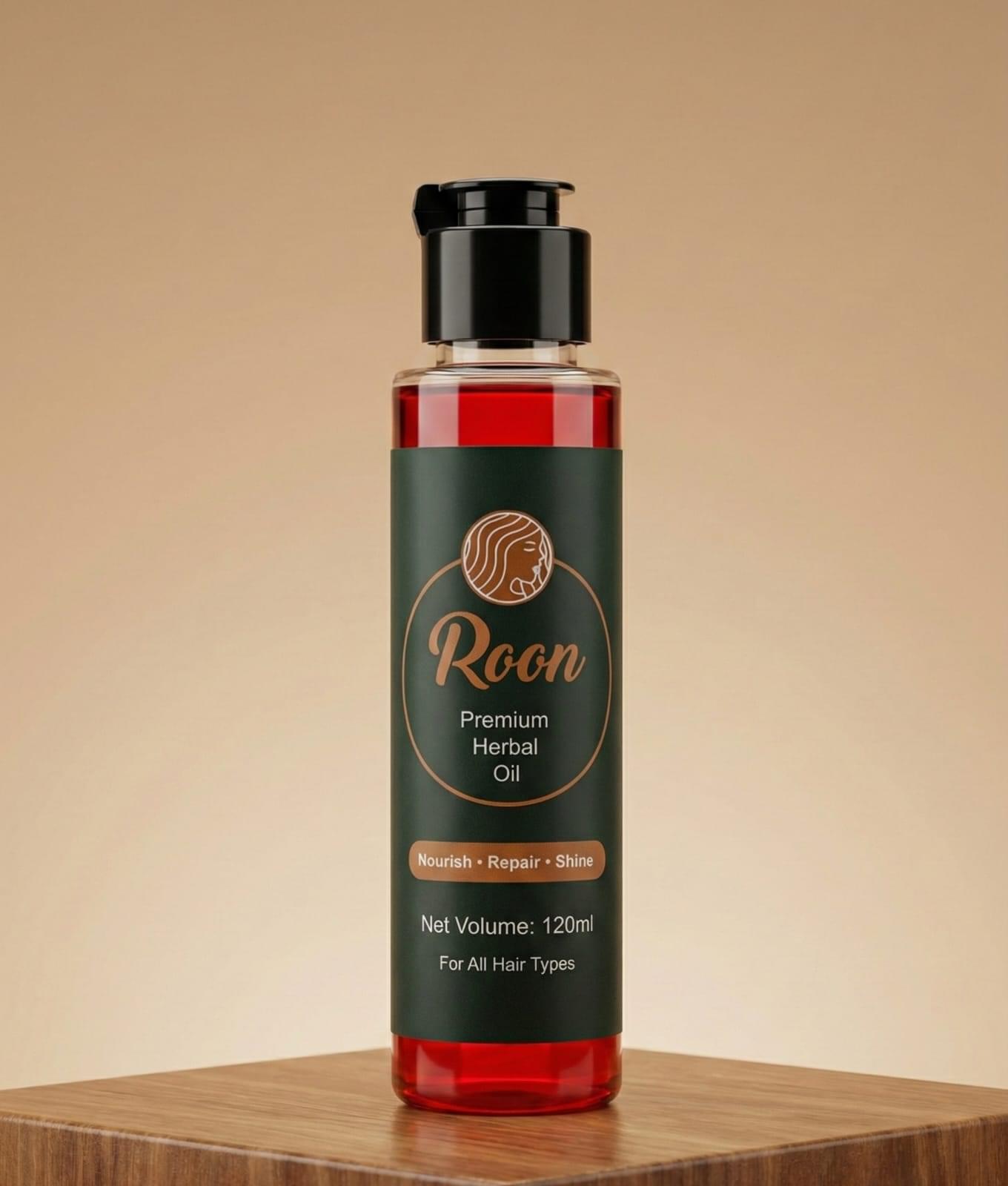 Roon Premium Herbal Hair Oil (120ml)